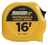 Johnson Level and Tool 1803-0016 16-Foot x 3/4-Inch Professional-Foots Choice Power Tape [並行輸入品]