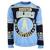 Houston OilersメンズNFLコットンレトロセーター S