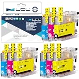 LCL Brother用 LC211 LC211C LC211M LC211Y （3*3色セット 3C/3M/3Y） 互換インクカートリッジ 残量表示付き 対応機種：DCP-J562N/J963N/J567N/J762N/J567N/J767N/J962N/J963N-B/J963N-W/J968N-B/J968N-W/MFC-J880N/J730DN/J730DWN/J737DN