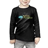 サマー・パラダイス 魚 子供服 春秋 長袖 Tシャツ トレーナー 丸い襟 キッズ 男の子 女の子 ベビー おしゃれ カジュアル ファッション 可愛い