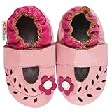 モモベビー乳幼児/トドラー カットアウトフラワー メリージェーン ソフトソールレザーシューズ ネイビー 12-18 ヶ月/4.5-5.5 M 米国トドラー (インポート)