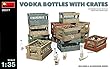 ミニアート 1/35 ウオッカボトルセット 木箱付 プラモデル MA35577