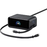 Anker Nano Charging Station (7-in-1, 100W, 巻取り式 USB-Cケーブル) ブラック | USBタップ 電源タップ【PSE技術基準適合】MacBook iPad iPhone Galaxy Android