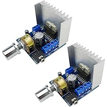 Amazon.co.jp: KKHMF 2個 TDA7297 AC/DC 12V 2*15W デジタル