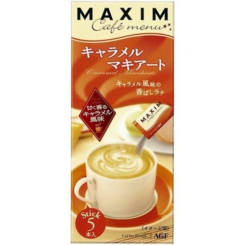 マキシム カフェメニュー キャラメルマキアート