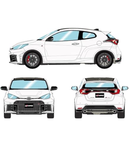 Amazon | EIDOLON 1/43 トヨタ GR Yaris RZ 2020 プラチナムホワイト