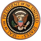 SEAL OF THE PRESIDENT OF THE UNITED STATES ステッカー ホワイトハウスギフト8cm