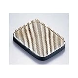 BR08796 花器保護具付特製剣山　角（ゴムリング付） 小