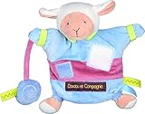 ＤＯＵＤＯＵ　DC2563 パペット　ラム　ジグザグ  ｻｲｽﾞ　H約25cm羊のパペットです
