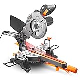 卓上丸ノコ 1500W TACKLIFE PMS01X スライド丸のこ 4500RPM 12.5A 切削角度0-45°レーザーガイド 延長バー＆六角レンチ＆集塵袋＆24Tソー付き 2年保証