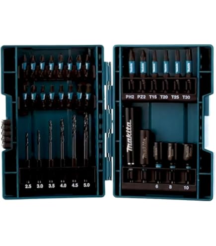 Makita Impact Drill and Driver Bit Set (70 Piece) : Amazon