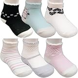 Carter's カーターズ ベビー クルー ソックス 靴下 6足セット 0/3ヶ月 約7～9cm