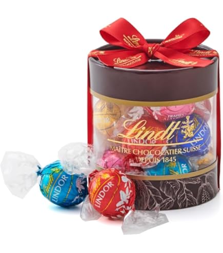 Amazon | リンツ リンドール アソートシルバーパック 4P | Lindt