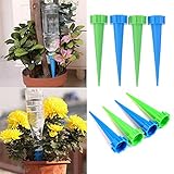 4ピース自動散水灌漑観葉植物スパイク庭の水まきコーンスパイク植物鉢植えフラワー給水器ボトル灌漑