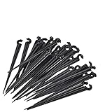 Firlar 散水灌漑 自動スプレードリップ灌漑システム 自己給水ガーデンホースキット 散水用具 散水ノズル 水やり 自動 ホース 5m