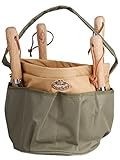 Esschert Design Canvas Round Tool Bag [並行輸入品]