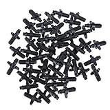 ultabuild ( TM ) 50 / 100個6 mmシングルBarbedコネクタfor 4 / 7 mm PVCホースホームガーデン絞らIrrigation Watering継手コネクタ Ub