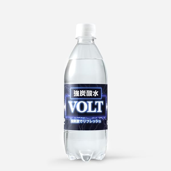 強炭酸 Amazon.co.jp: サーフビバレッジ VOLT 強炭酸水 500mlペット