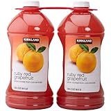 【カークランド】グレープフルーツジュース　2.84L X 2本