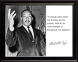 Martin Luther King Jr. MLK"I Have Decided to Stick with Love. Hate Is Too Great a Burden to Bear." Q