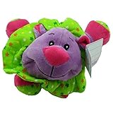 Fiesta Plush - Baby - LAYDOWN LION (Purple with Rattle - 7.5 inch) by Fiesta Toys [並行輸入品]
