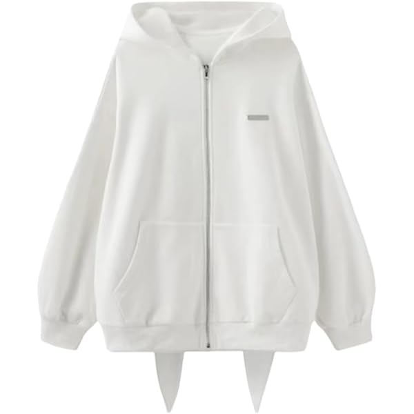 Amazon.co.jp: [ZXCVWWE] ジップアップ パーカー レディース うさぎ