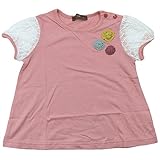 【H28年春夏物】 nico hrat(ニコフラート) 製品洗い加工済み 42/2天竺ヨーヨーTシャツ 110cm/PK NO.B-260109