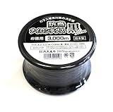 ハナオカ 防鳥ナイロンテグス・黒スリム 0.33mmx3000m(お徳用)【カラス撃退対策】