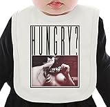 Hungry Bitch ネクタイを有する有機ビブ Medium