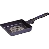 パール金属 軽い 卵焼き フライパン 15×18cm ガス火専用 玉子焼き器 驚きの軽さ ブルーダイヤモンドコート HB-2020