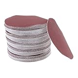 Baosity 100ピース　5インチ　サンディング　ディスク　サンドペーパー　非多孔性丸研磨パッド　全６サイズ　高品質 - 600＃