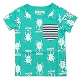(ポスター) POSTAR カブトムシ総柄TEE　ミント　120cm