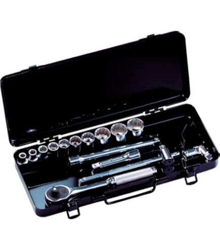 Amazon.co.jp: Super Tool N318S Socket Wrench Set, Socket: 18