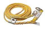 Guardian Fall Protection 11320 VLA-50 Poly Steel Rope with Swivel Snaphook, 50-Foot by Guardian Fall