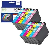 【korin本舗】IC50 互換インクインクカートリッジ エプソン(Epson)用 プリンター インク 50 風船 (ICC50 ICM50 ICY50 ICLC50 ICLM50)(合計10本) 増量 説明書付 残量表示 個包装 EP-301 EP-302 EP-702A EP-703A EP-704A EP-705A EP-774A EP-801A EP-802A EP-803A EP-803AW EP-804A EP-804AR EP-804AW EP-901A EP-901F EP-902A EP-903A EP-903F EP-904A EP-904F PM-A820 PM-A840 PM-A840S PM-A920 PM-A940 PM-D870 PM-G4500 PM-G850 PM-G860 PM-T960