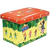 座れる・たためる・収納できる　ストレージボックススツール　ハードカバータイプ　音楽隊　14808 【送料無料】（スツール、収納BOX、収納ボックス