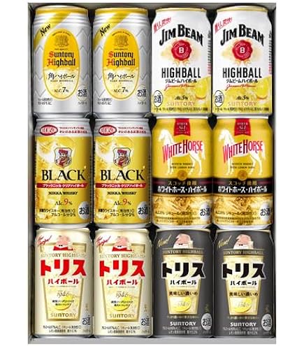 Amazon.co.jp: ハイボール サワー 350ml×12本飲み比べセット 居酒屋系