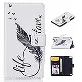 iPod Touch 第5世代 / 第6世代 ケース 手帳型ケース, UNEXTATI 高品質PUレザー 財布型ケース 保護カバー カード収納 スタンド機能 マグネット開閉式 Apple iPod T