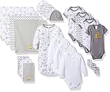 Spasilk赤ちゃん男の子新生児23-piece Essentialベビー新生児用品一式セット カラー: グレイ