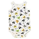 mikihouse Double_B(ミキハウスダブルB)マスクマンベア ランニングボディシャツ(70cm・80cm・90cm) ８０ｃｍ,白（０１）