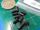 スイッチキャップ＜直径φ5mm　高さ　8.5mm　差込2.5mm×2.5mm　黒＞10個＜1sw-325＞