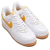 [ナイキ] エア フォース 1 ロー レトロ [AIR FORCE 1 LOW RETRO] ホワイト/ガムイエロー/ユニバーシティゴールド FD7039-100 日本国内正規品