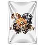 Hunting Breed犬ホームビジネスオフィスSign 22" x 33" MINI.BANNER.QQJQLBS00.Z001045_8