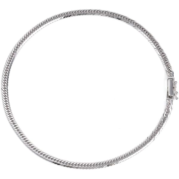 K18金8面10g24cm アンクレット K18 18金 喜平アンクレット 8面トリプル Vカット 10g 24cm 3.9mm