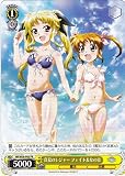 ヴァイスシュヴァルツ 真夏のレジャー フェイト＆なのは プロモーション NR/W58-P03-PR 【PRカード【Wサイド】】