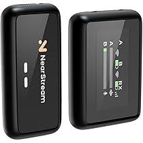 【新品】NearStream ワイヤレス ラベリア マイク 200M無線伝送 Amazon.com: NearStream Wireless Lavalier Microphones with