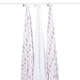 aden + anais おくるみ ブランケット エイデンアンドアネイ 3枚組 バンブーコレクション (flora)