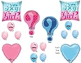 質問Gender Reveal Boy GirlベビーシャワーBalloons Decorations Supplies