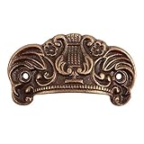 IndianShelfハンドメイド花瓶Dアイアンドアハンドルドレッサーノブ引き出しPulls 20 Knobs of 3.5" MK-195-1-20