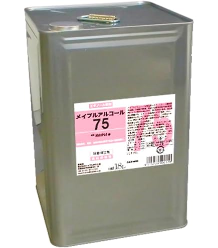 Amazon.co.jp: メイプルアルコール75 4L 除菌 アルコール 75度